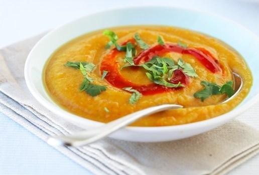 Mild Curried Potato, Pumpkin and Carrot Soup