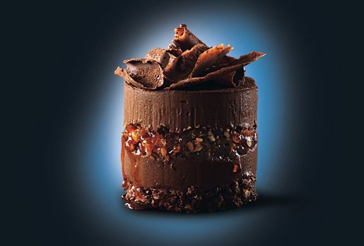 Milk Chocolate Mousse, Praline and Caramel