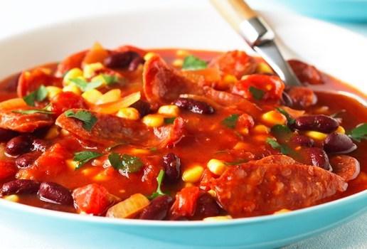 Minestrone Soup with Chorizo