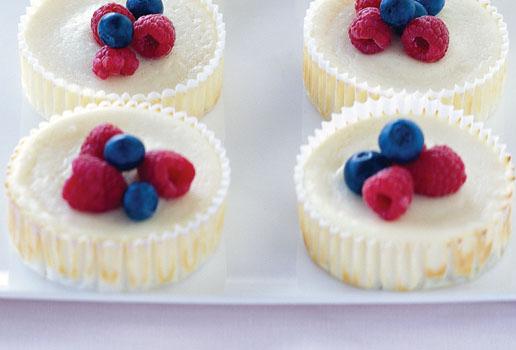 Mini New York Cheesecakes