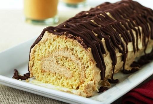 Mocha Mousse Sponge Roll