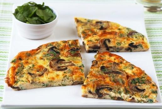 Mushroom and Cheese Omelette