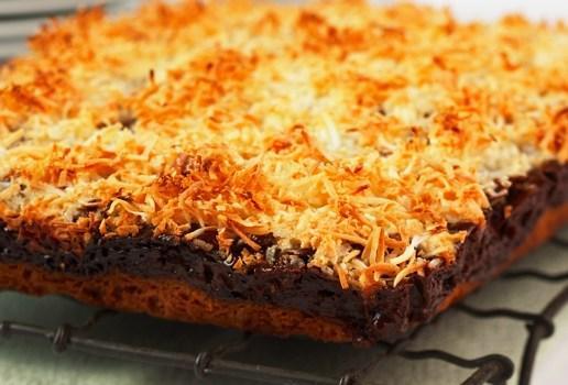 Nutty Chocolate Slice