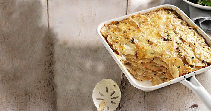 Creamy Potato Au Gratin