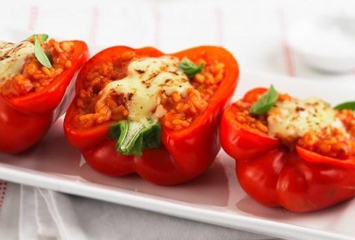 Risotto Filled Capsicums