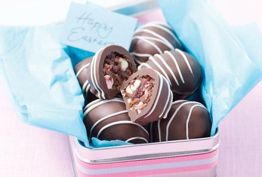 Rocky Road Truffle Eggs