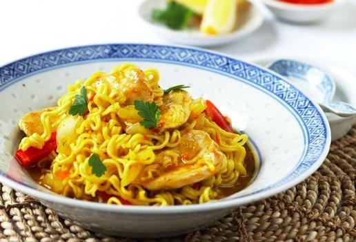 Spicy Chicken and Noodles
