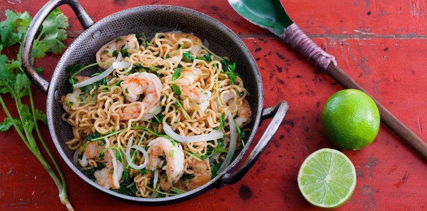 Prawn Noodle Stir Fry