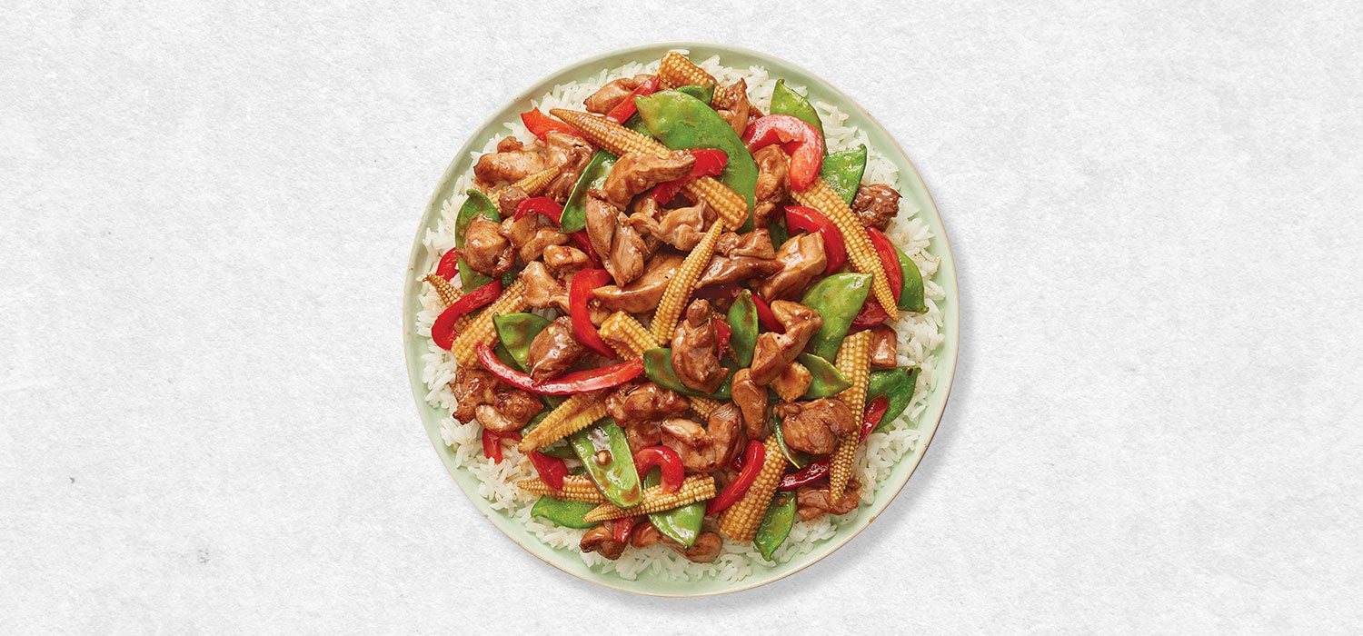 Sweet & Sticky Chicken Stir Fry