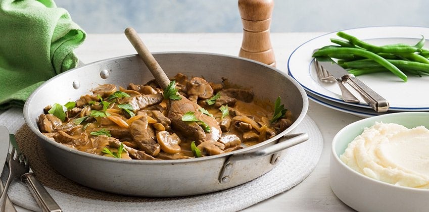 Beef Stroganoff