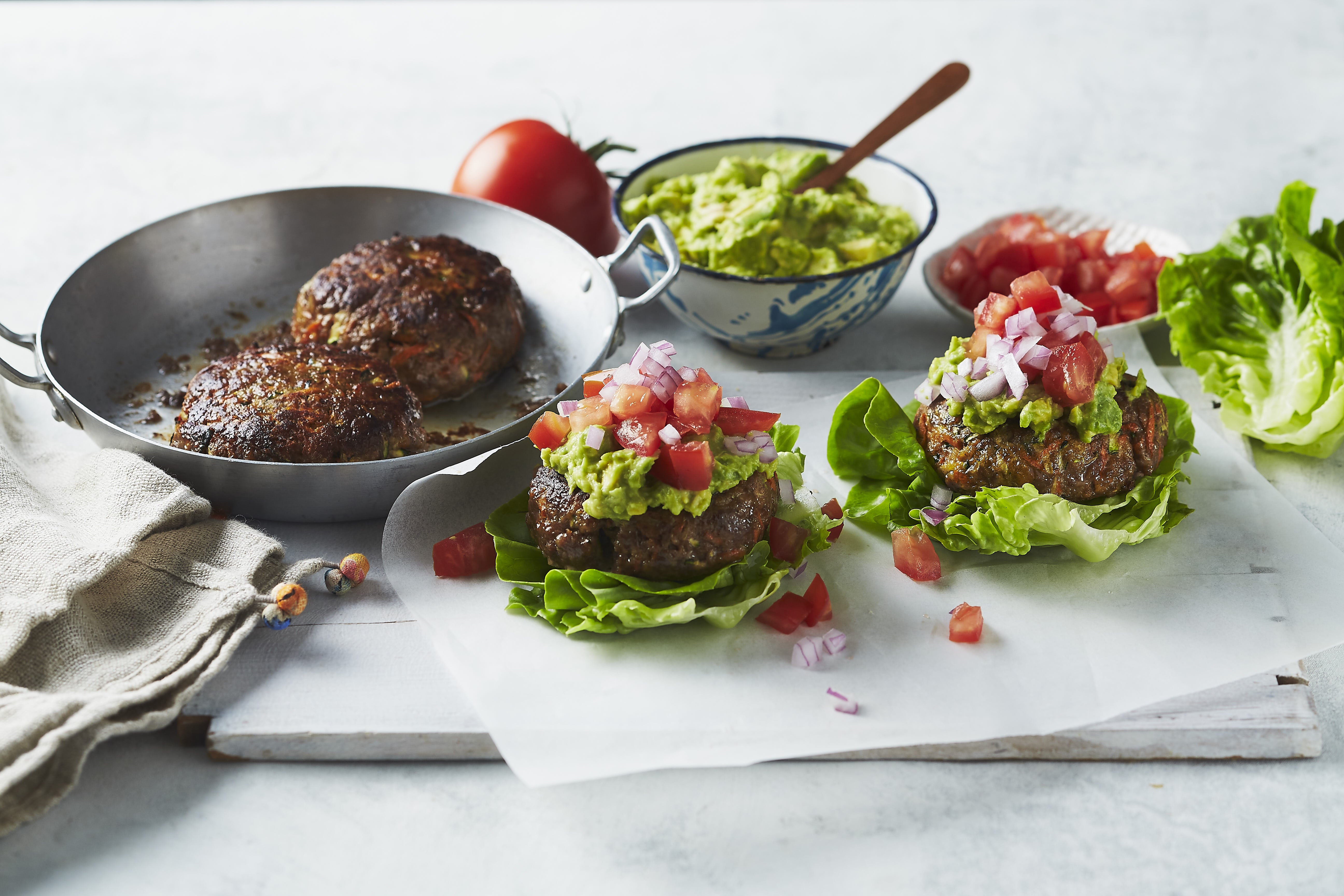 Naked Mexican Burger