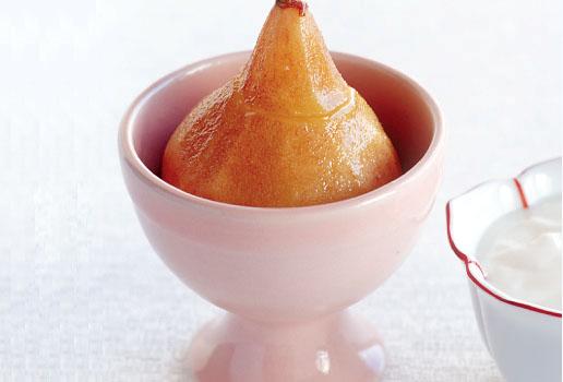 Steamed Pears