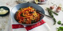 Tomato and Chicken spghettinini