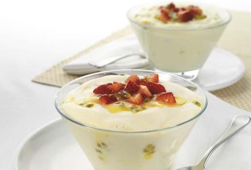 Tangy Passionfruit Mousse