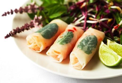 Thai Parcels with Crunchy Salad