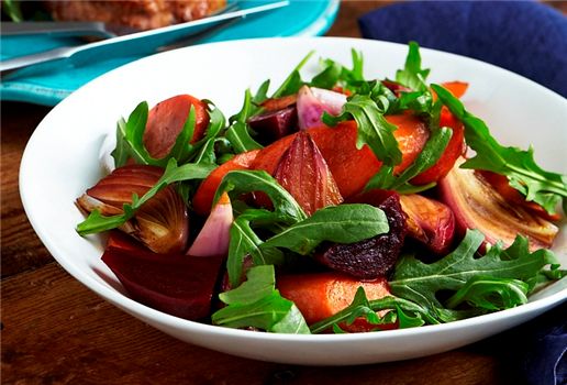 Warm Balsamic Vegetable Salad
