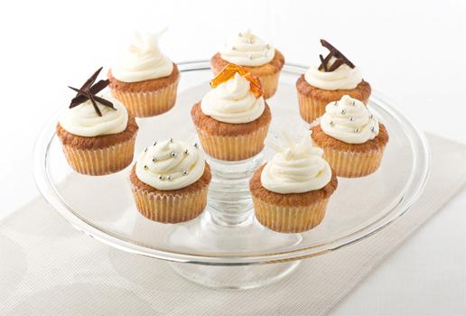 White Choc Frosted Cupcakes